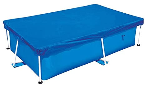 Oshhni Automatic Waterproof Pool Cover Sheet 4, Dark Blue, 400x211CM