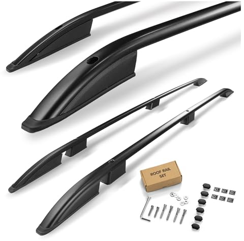 CHROMEMASTER | Les Barres de Toit Compatible avec Peugeot Expert L2 Standard MOYEN 2016+; Rails de Toit Conçus pour le Montage de Barres de Toit, de Coffres de Toit, de Porte-vélos | Aluminium Durable
