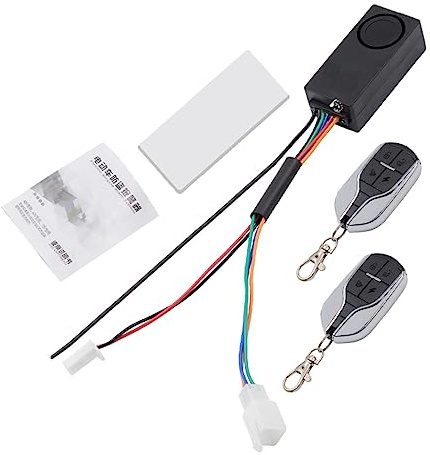 Kichvoe Sistema De Alarma Inmovilizador Coche Eléctrico Alarma Antirrobo Sensor Seguridad