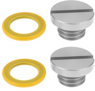 eMagTech 2 Stück Externe Ablassschrauben für Motorgetriebe 10-79953Q04 Kompatibel mit Mercury Und Kompatibel mit Quicksilver