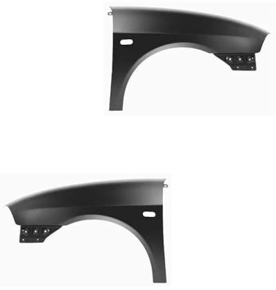 Kotflügel Satz Kotflügelsatz Fender Set vorne links und rechts Unlackiert mit Blinkleuchtenöffnung passend für Ibiza III 6L1 Cordoba 6L2
