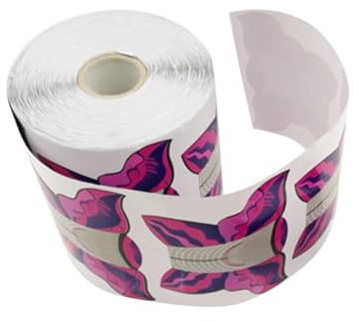 Luxshiny 100 Piezas de Moldes de Papel para Extensión de Uñas Diseño Práctico y Adhesivo, Herramienta Profesional para Decoración y Arte de Uñas en Salón