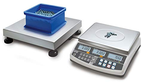 Zählsystem max. 60 kg: D = 0,0001 kg