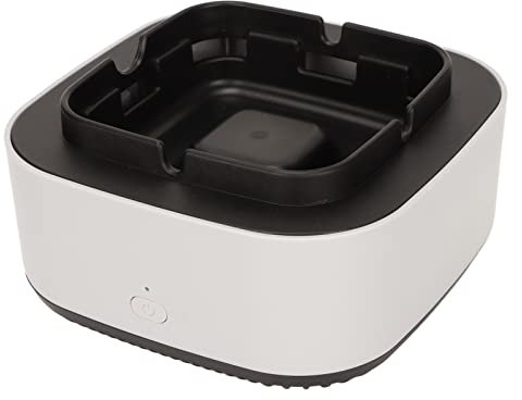 Cendrier sans Fumée, Cendrier à Cigares Multifonctionnel Rechargeable par USB Cendrier Portable Ignifuge avec Fonction D'aromathérapie Purificateur D'air Cendrier Désodorisant pour Voiture, Maison