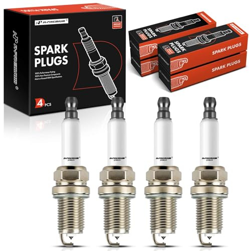 A-Premium 4PCS Iridium Platinum Spark Plugs Compatible with Buick Encore 2013-2021 & Chevrolet Cruze 2011-2016, Sonic 2012-2020, Trax 2013-2021 - L4 1.4L