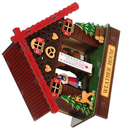 Komplette Wetterüberwachung Barometer Thermometer Hygrometer Wandmontage Für Einfachen Zugriff