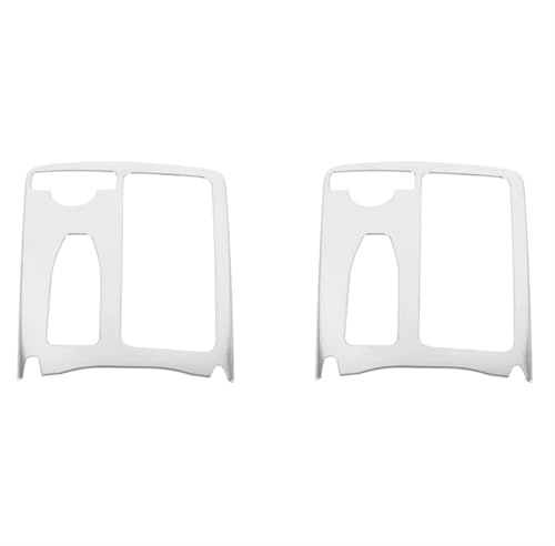 Coche Interior Para Mercedes Para Benz Para C Class W204 2009-2014 Panel Portavasos Agua Acero Inoxidable Decoración Embellecedor Interior