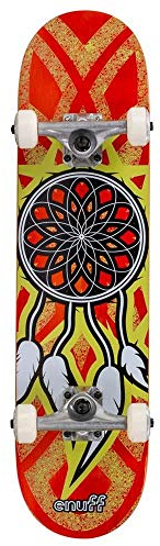 ENUFF Dreamcatcher Complete Skateboard, Erwachsene, Unisex, Orange/Gelb (Mehrfarbig), Einheitsgröße