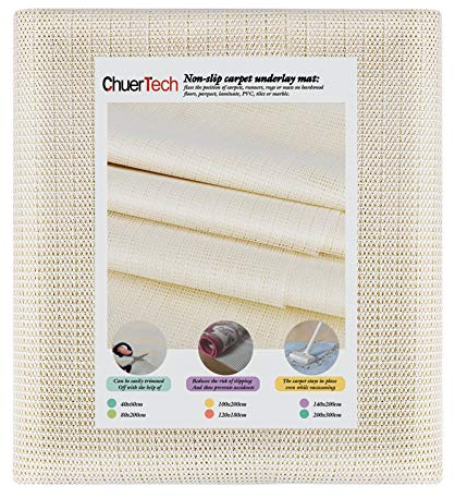 Antirutschmatte, 120x180cm Antirutschmatte, Rutschfeste Unterlage Teppich Anti Rutsch Unterlage Teppich Rutschstopp Teppich Läufer Unterlage Zuschneidbar DIY für Teppich Tisch Auto Kofferraummatte