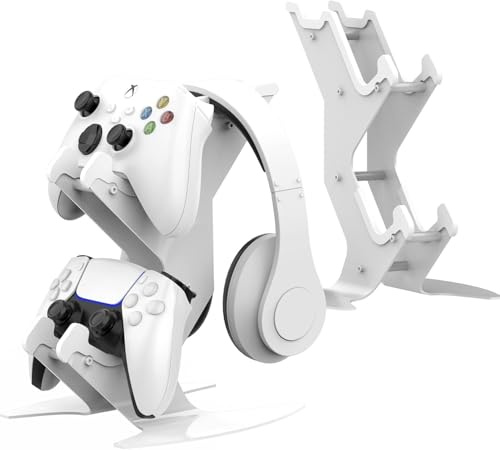 NBCP Controller Halterung Universeller Ständer für Xbox Series X, PS5, Nintendo Switch, Steam Controller, Ideal für Desktop PC Gamepads und Mobile Geräte
