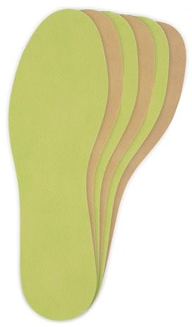 Bama Fresh Ultratunna Skosulor - Unisex Ultratunna Innersulor Dermatologiskt testade inlägg för fräscha fötter 3 par - 39/40 EUR