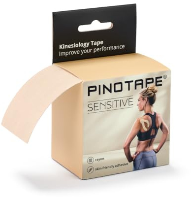 Pinotape Sensitive Kinesiotape 5 cm x 5 m Light Beige Wasserfest