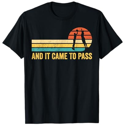 Funny Mormon Missionary LDS Basketball And It Came To Pass T-Shirt