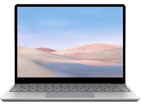 2020 Surface Laptop Go avec Intel Core i5-1035G1 (12,4-pouces, 16 Go RAM, 128 Go SSD) (QWERTY Anglais) Platine (Reconditionné)