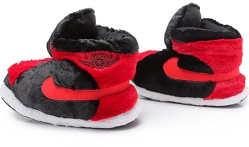 Sneaker Slippers Non-Slip, Unisex Jordan Slippers, Suitable For Indoor Sneaker Slippers, Comfortable And Stylish (Adult, One Size, US Footwear Size System)