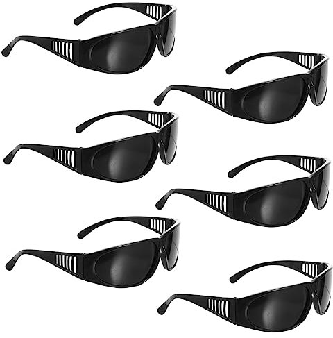 Homoyoyo 6St Schweissbrillen arbeitsschutzbrille uv schutzbrille Augenschutzbrille Gasschweißbrillen dunkle Brille Schweißbrillenschutz Schirm einer Schweißerbrille Polycarbonat-Linse