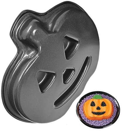 Teglia Per Torta Con Scanalatura Di Zucca Di Halloween | Stampi Per Halloween Stampo Per Torta Teglia Da Forno,Stampo Per Torta Antiaderente Per Uso Domestico