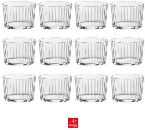 Bormioli Rocco Exclusiva - Vaso de Ron (215 ml, 12 Unidades)