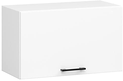 AKORD Mueble de Cocina Colgante para Campana | Mueble de Cocina | Modular OLIWIA W60 | Espacioso | Resistente | Adecuado para Cualquier diseño | como Parte de un Conjunto | Blanco