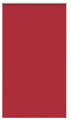 vidaXL Verdunkelungsrollo Rot 130x230cm Stoffbreite 126,6cm Polyester