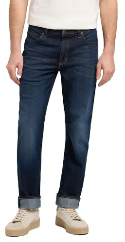 Lee herrjeans väst, normal rak passform, raka ben, Stark hand, 36W / 32L