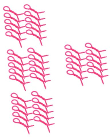 BELLIFFY 40 Pcs Spiral Perm Rods for Hair Curling Flexible Hair Rollers for Women and Teens Small DIY Styling Tool for Waves and Retro Curls Long