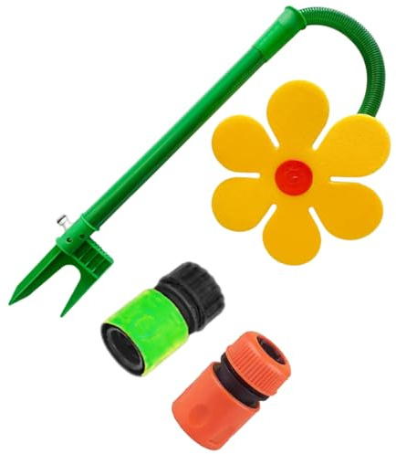 Skurrile tanzende Blumen-Sprinkler für vielseitige Hof- und Bauernhof-Nutzung mit einfacher Installation, Pflanzenbewässerung, drehbarer Sprinkler für den Außenbereich