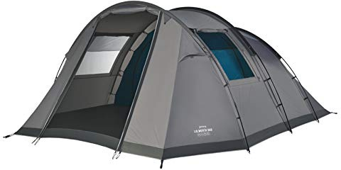 Vango Lulworth tält för 6 personer för camping och vandring, levande grå, storlek 500 [exklusive Amazon]