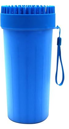 GROOMER ESSENTIALS 2-in-1 Pet Paw Cleaner - Extra Large - For Extra Large Dogs Like German Shepherds, Great Danes, St. Bernards, Boxers, and Mastiffs - Portable