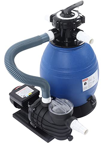 LANTRO JS Filtre à sable grande capacité avec pompe de piscine - Filtration optimale pour piscines hors sol