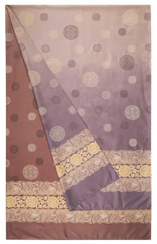 Bassetti PALLAVICINO Foulard aus 100% Baumwolle in der Farbe Grigio G1, Maße: 180x270 cm -9330040