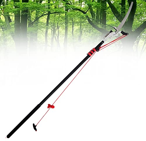 Telescopic Pole Saw, Extendable Telescoping Landscaping Pole Saw Used for Pruning and Pruning Branches and Leaves High-altitude-18FT