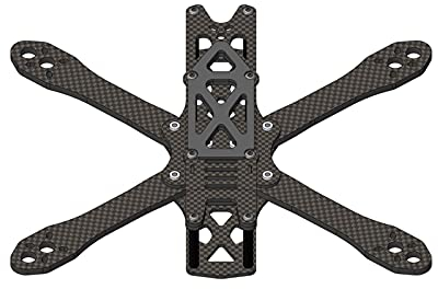 XYWOPO Rahmen Kit RC Drone FPV Racing Quadcopter Freestyle Stretch X UAV 2205 2306 5045 F3F4 Quadrocopter-Rahmenarme (Size : 6MM 265MM Frame kit)
