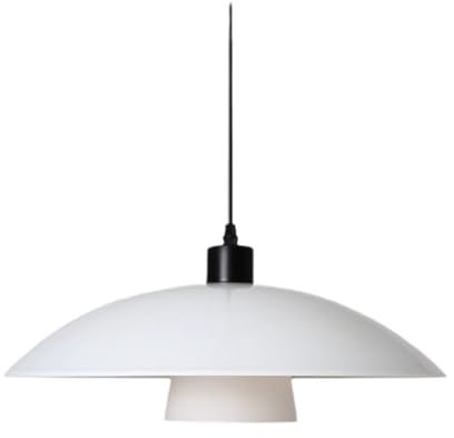 TGVFRIOO Lampe à Manger Design Danois Nordique Moderne Minimaliste Bar Salle à Manger lumière dans la Chambre créative Verre Soucoupe Volante Lustre