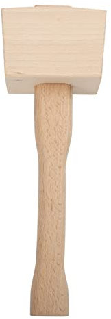 Ciieeo Beech Hammer for Carpenter Woodworking Hand Tool Beech Mallet for Joining Work Smooth Surface Ergonomic Handle Compact Design