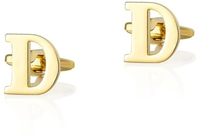 Cufflinks Set, Cufflinks Men Buchstabe Manschettenknöpfe für Männer Lustige Geschenke