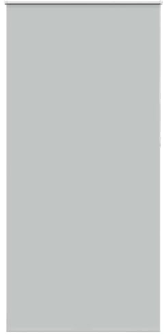 vidaXL Verdunkelungsrollo Hellgrau 95x210 cm Stoffbreite 90,7 cm, Rollo, Klemmfix, Thermorollo, Verdunklungsrollo, Klemmrollo, Fensterrollo