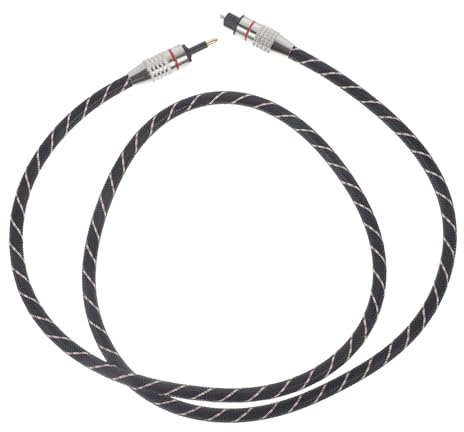 UKCOCO Cavo Ottico Audio Digitale Metri Cavo Fibra Cavo Audio Ottico Cavo Fibra Ottica Audio Cavo Audio Ottico Cavo Fibra Ottica Audio Cavo Audio Digitale Cavo Ottico per Tv per Tv