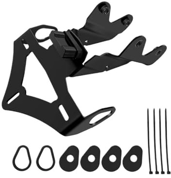 För Yamaha För MT-09 SP MT09 2024 2025 Motorcykel Bakskärm Registreringsfäste Nummerplåtshållare Ram Bakre Tidy Registreringsskyltshållare