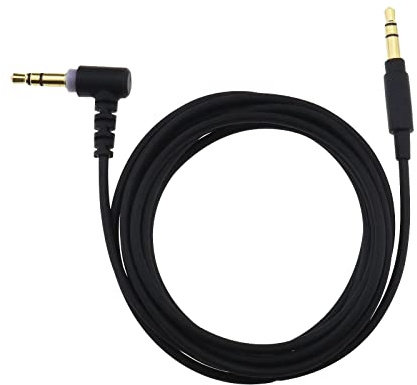 EMSea Kopfhörer Audiokabel Gerader 3,5mm Klinkenstecker auf 3,5mm L-Klinkenstecker AUX Kabel 1,5 Meter Kompatibel mit Sony MDR-10R, MDR-XB950B1, MDR-XB950bt, MDR-100ABN, MDR-1A, MDR-1000X