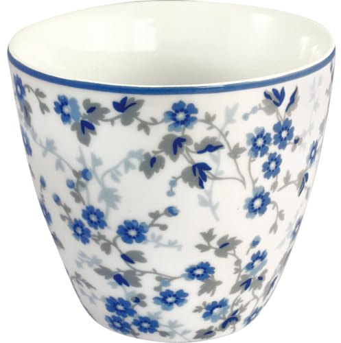GreenGate [A] Latte cup Monica dusty blue