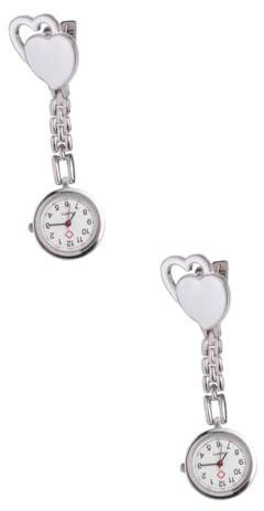Holibanna Krankenschwesteruhr Mit Namen 2st Krankenschwester Taschenuhr Herrenarmbanduhren Mechanisch Damenuhren Herrenuhr Ansteckuhren Für Pflege