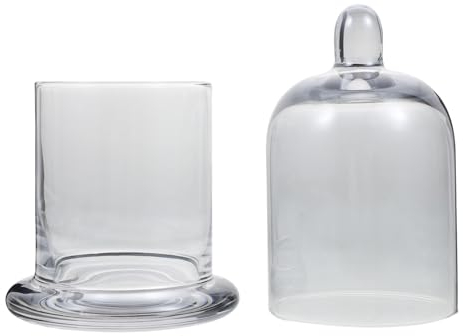 Aromatherapie Kerzenbecher aus Glas, Moderner Duftkerzenhalter