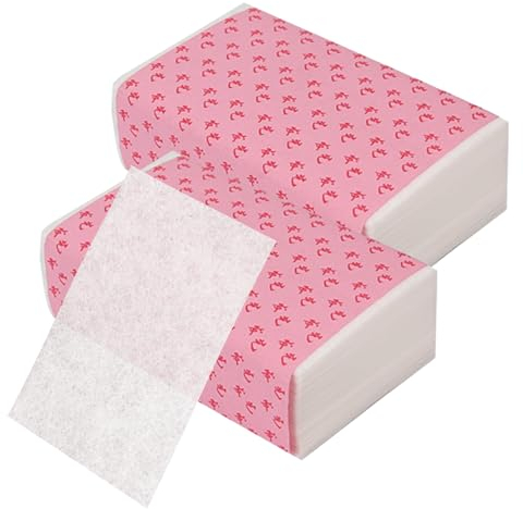 EUPSIIU 200 fogli di carta permanente, kit per salone, capelli caldi e freddi, per arricciare i capelli, fai da te, saloni (11,4 x 6,6 cm)