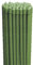 Virsus 50 Canne in Acciaio con Rivestimento in Plastica Verde, Lunghezza 90 cm, diametro 11 mm, Stecche Sostegno per piante Rampicanti, Ortaggi, Pomodori, per giardino, orto -8765F