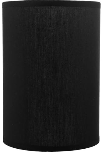 ABOOFAN Pantalla Lino E27 Pantalla Lámpara Tela Lino Cilíndrica Pantallas Lámpara Lino Natural Para Lámpara Mesa Luz Suelo Pared