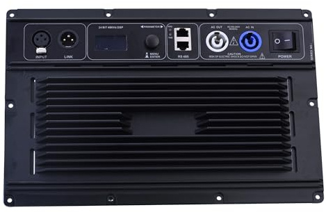 Prokustk AM3002 Amplificateur de Puissance Professionnel 2 Canaux 1100W pour Subwoofer