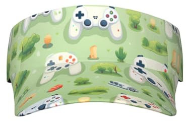 Visor Hat Gamepad Im Gras Kopfbedeckung Sonnenschutz Sonnenhut Uv-Schutz Visor Cap Für Outdoor Laufen Strand