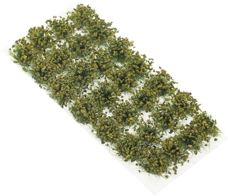HORIALENCE Modelos De Arbustos para Paisajismo Adultos Suculenta Amarilla Decoración Miniatura para Jardín Escena DIY Uso y Verano