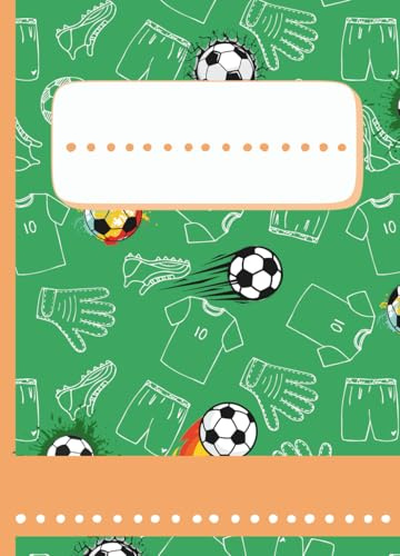 DIVERTIBOOKS - Cuaderno A5 con Pauta Montessori 5 mm – Libreta de Caligrafía y Escritura para Niños de 3 a 6 Años - Modelo Fútbol: El cuadernillo ... cursos: claro, motivador y fácil de usar
